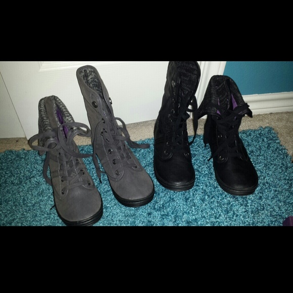 Lace up boots