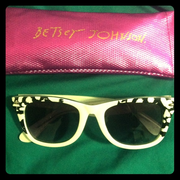 Betsey Johnson Sunglasses & perfume bundle