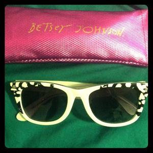 Betsey Johnson Sunglasses & perfume bundle