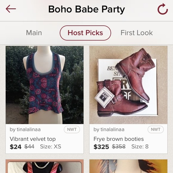 ❎SOLD❎✨🎉HP🎉Vibrant velvet top - Picture 4 of 4