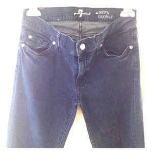 7 For All Mankind Bootcut Darkwash Jeans