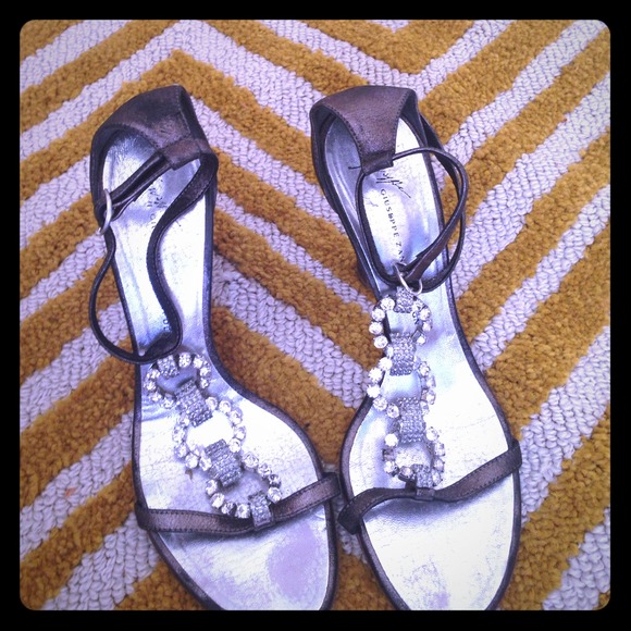 Giuseppe Zanotti w/ Swarovski crystal