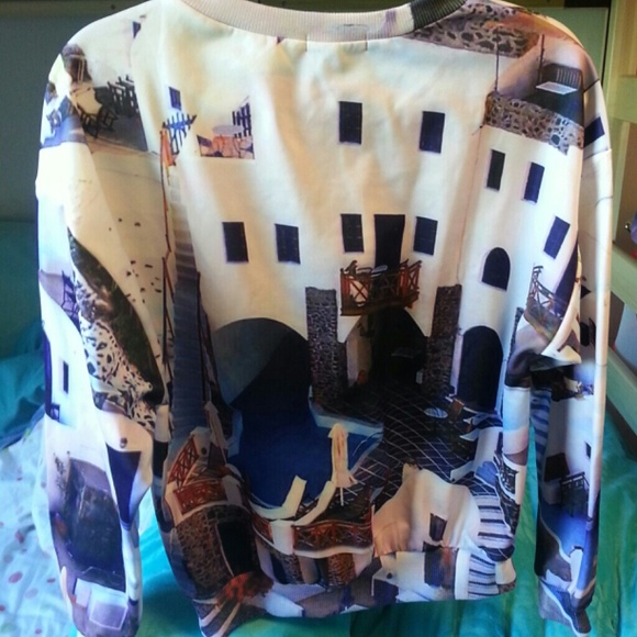 ROMWE buildings sweater - Picture 2 of 2