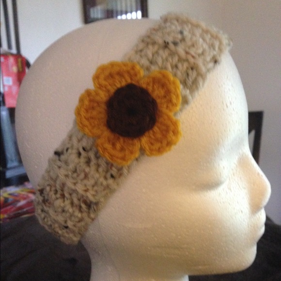 Crocheted headband