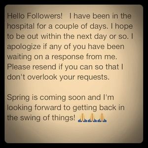 🌹I should be back soon!💃⭐️🌺