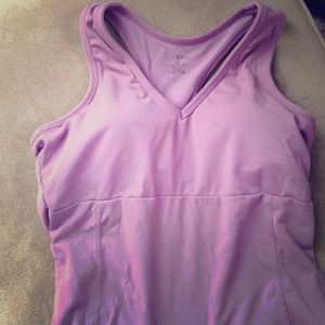 Halter top work-out tank