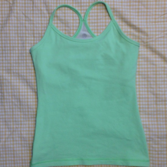 Lululemon Y Tank - Light Green