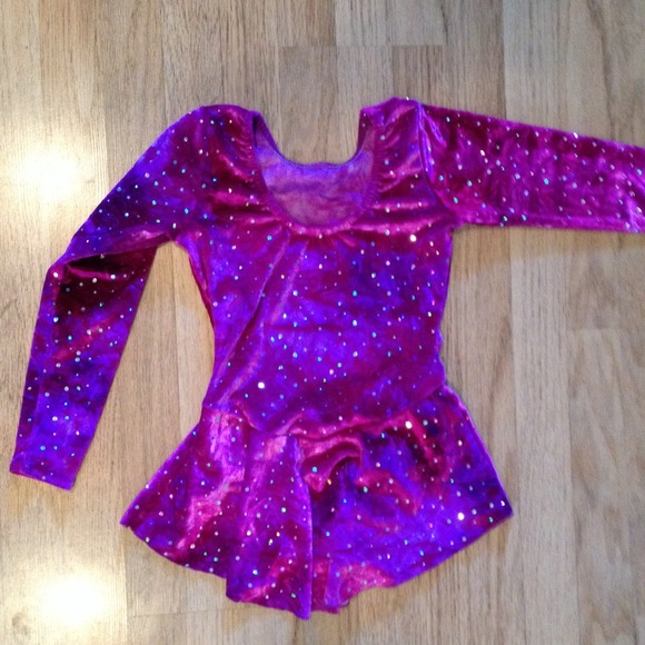 Purple Skating dress