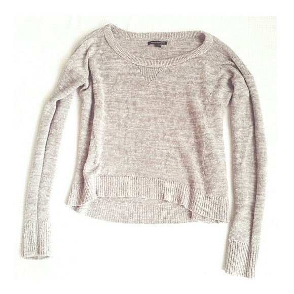 Sparkly tinsel sweater from ae