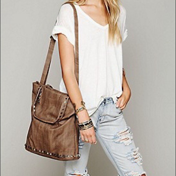 ❤️SOLD❤️Free People Studded Tote
