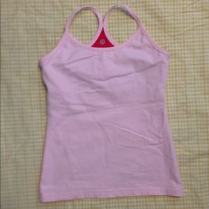 Lululemon Y Tank - Light Pink