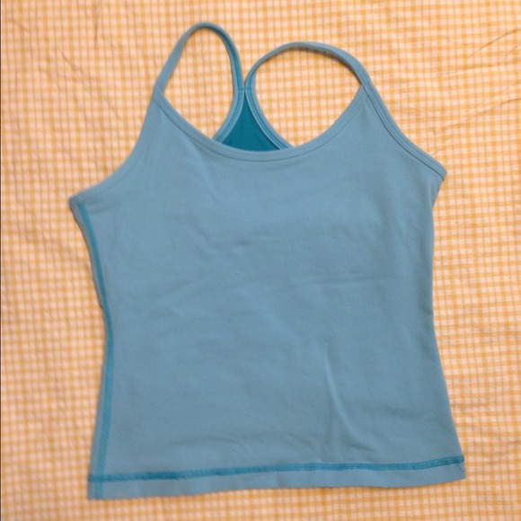Lululemon Y Tank - Light Blue