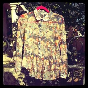 Super pretty sheer blouse