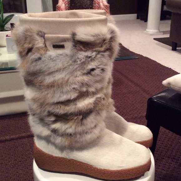 OSCAR genuine fur boot