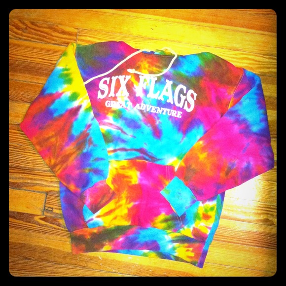 Six Flags Tye Dye Hoodie