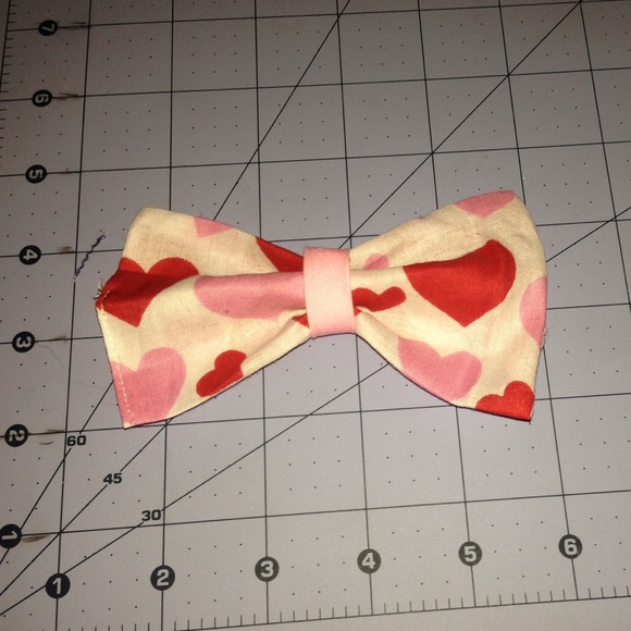 Cute handmade heart bow 🎀❤️💗💕💖💌
