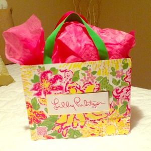 Lilly Pulitzer Spring 2014 shopping bag