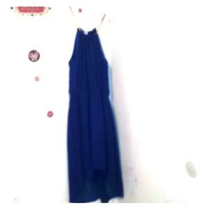 Royal blue bebe dress