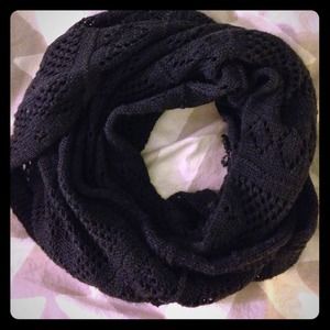 Knit infinity scarf