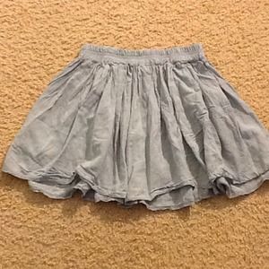 Brandy Melville Blue Luma Skirt