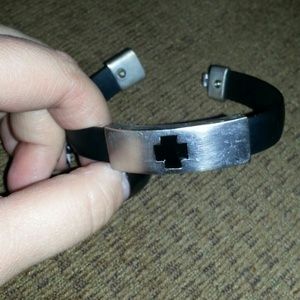 Mens Cross bracelet