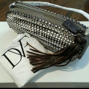 Authentic Diane Von Furstenberg DVF weave bag