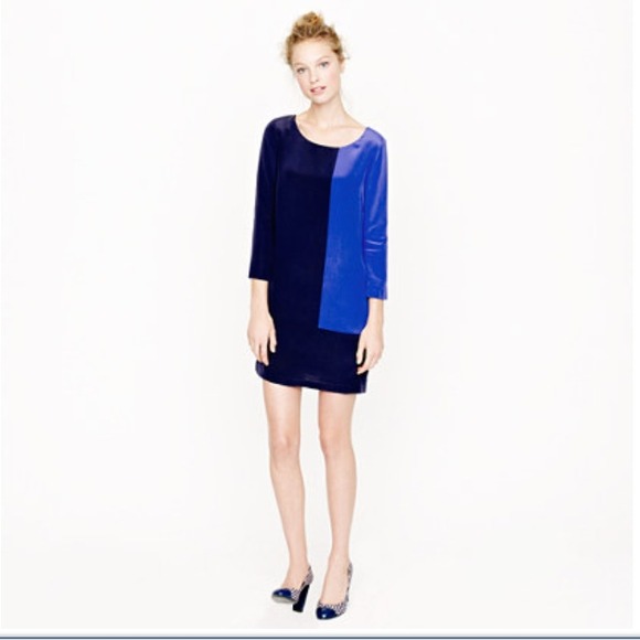 SOLD HP✨ J. Crew Jules color block dress