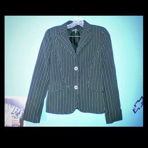 Bebe Pin Stripe Blazer Skirt Set NEW WITHOUT TAGS!