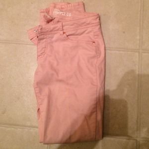 Mossimo pink skinny jeans