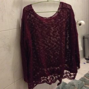 LF Lace Sweater