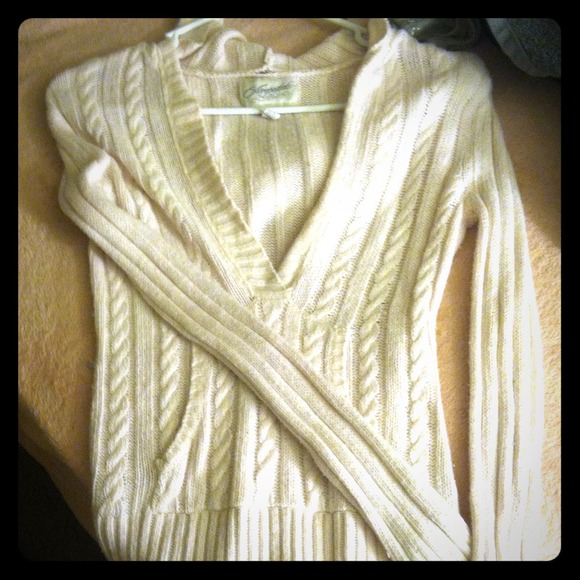 Laced sweater