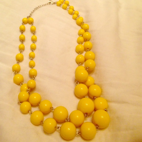 Sunny Yellow Necklace - Picture 1 of 3