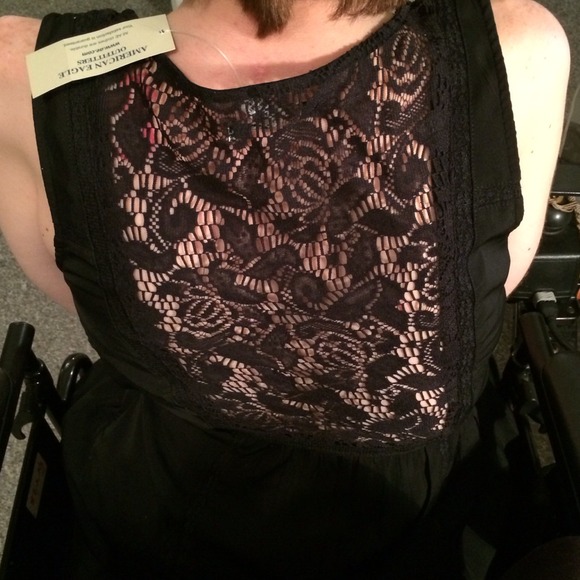 American Eagle black dress - Picture 3 of 4