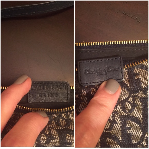 Dior Bags Authentic Denim Kidney Shaped Bag Poshmark