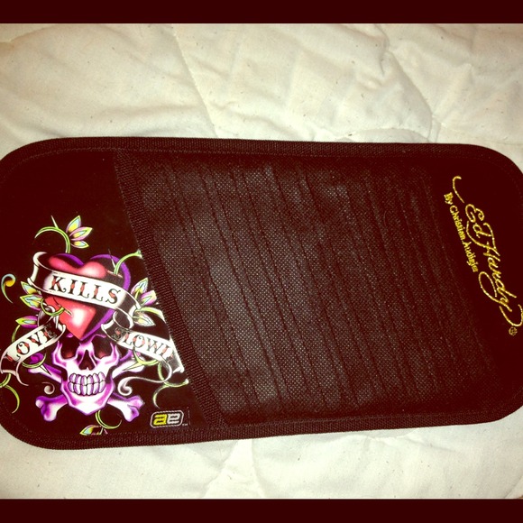 Ed Hardy Accessories - 💿Ed Hardy CD holder💿 & Coach scarf