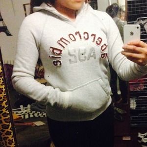 Abercrombie Gray hoodie