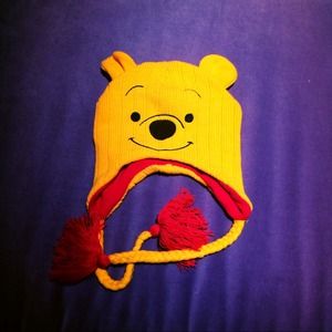 NWT Winnie The Pooh Disney Winter Hat
