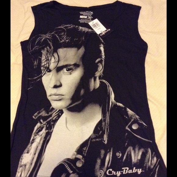 X TRADED X 😭👶 Cry Baby Johnny Depp Tank Top