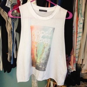 Good vibes muscle graphic