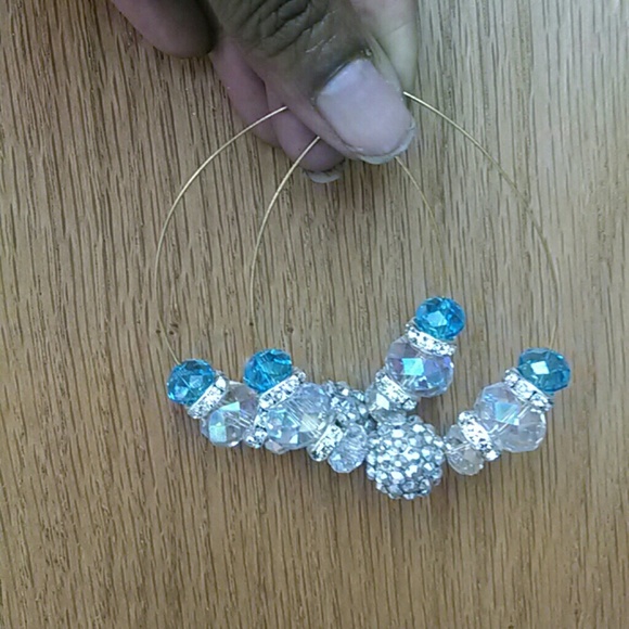 Small Trophy wife Glamorous earings - Picture 1 of 1