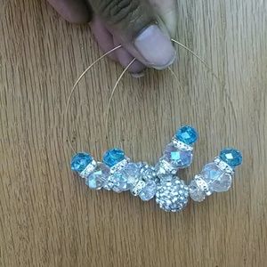 Small Trophy wife Glamorous earings