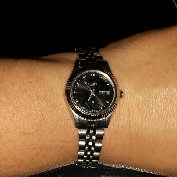 Citizen Accessories - Black faced Citizen ladies watch