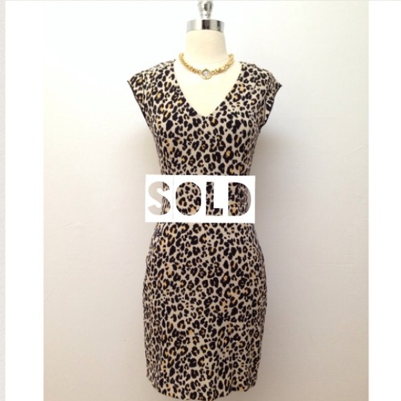 ❌Sold❌H&M | Hot Leopard Cocktail Dress