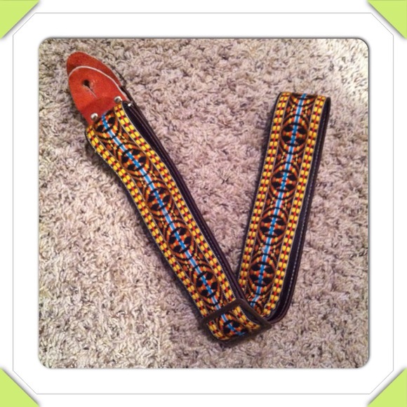 Vintage Boho Guitar Strap