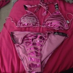 PINK SINFUL SWIM SUIT