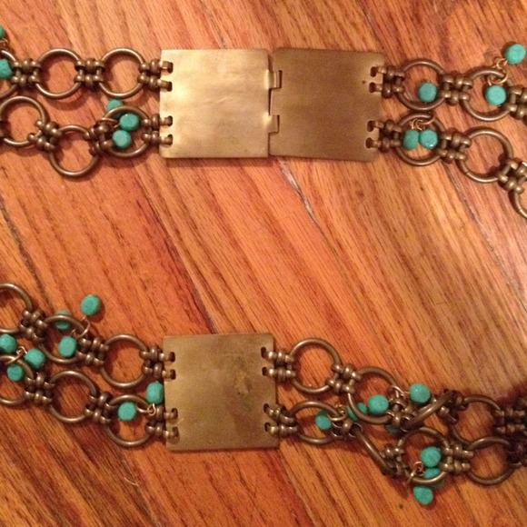 💃Sold💃 Bronze Link Belt by Citrine - Picture 2 of 4