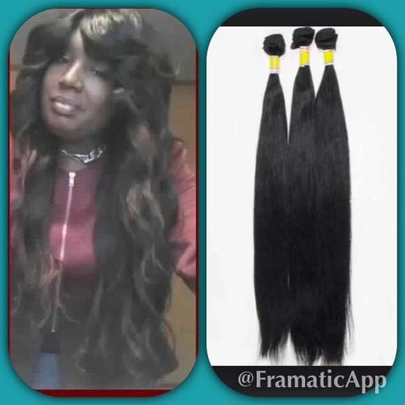 Brazilian straight hair