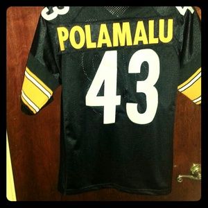 SUPER BOWL FLASH SALE POLAMALU Steelers Jersey