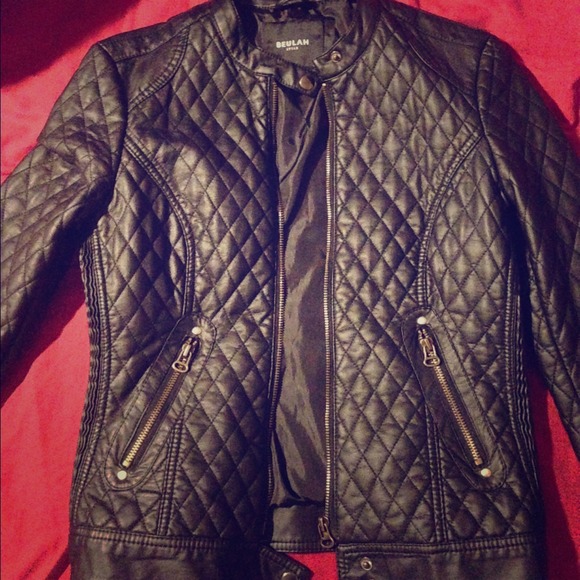 Leather jacket
