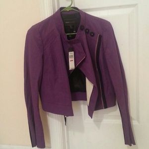 Bcbg orchid moto jacket